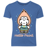 T-Shirts Vintage Royal / YXS Hello Pearl Youth Triblend T-Shirt