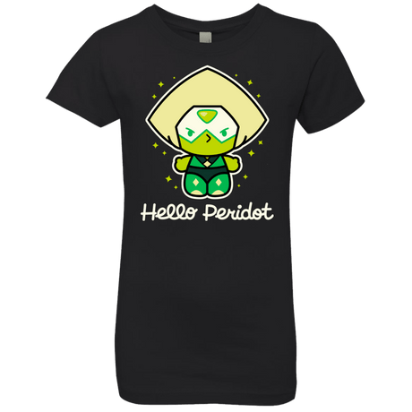 T-Shirts Black / YXS Hello Peridot Girls Premium T-Shirt