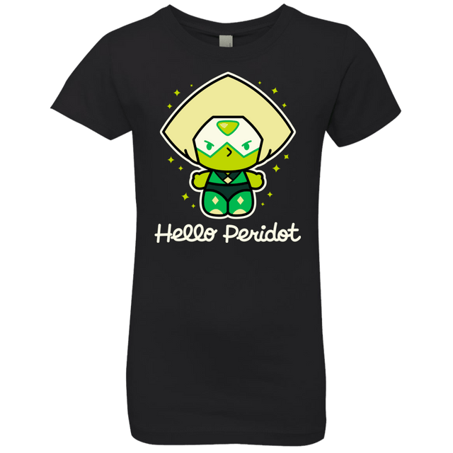 T-Shirts Black / YXS Hello Peridot Girls Premium T-Shirt