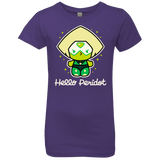 T-Shirts Purple Rush / YXS Hello Peridot Girls Premium T-Shirt