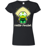 T-Shirts Black / S Hello Peridot Junior Slimmer-Fit T-Shirt