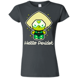 T-Shirts Charcoal / S Hello Peridot Junior Slimmer-Fit T-Shirt