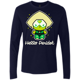T-Shirts Midnight Navy / S Hello Peridot Men's Premium Long Sleeve