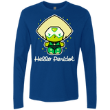 T-Shirts Royal / S Hello Peridot Men's Premium Long Sleeve
