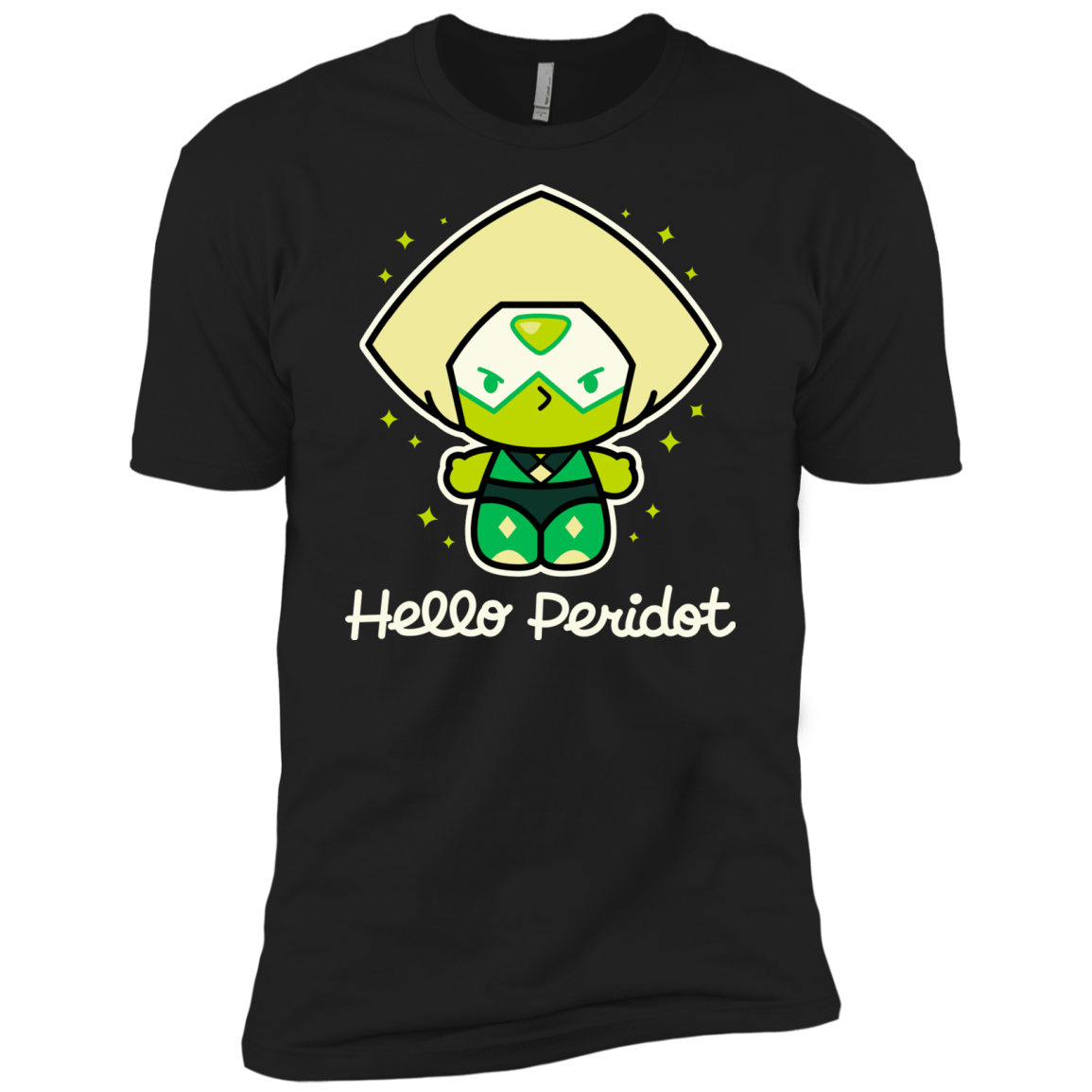 T-Shirts Black / X-Small Hello Peridot Men's Premium T-Shirt