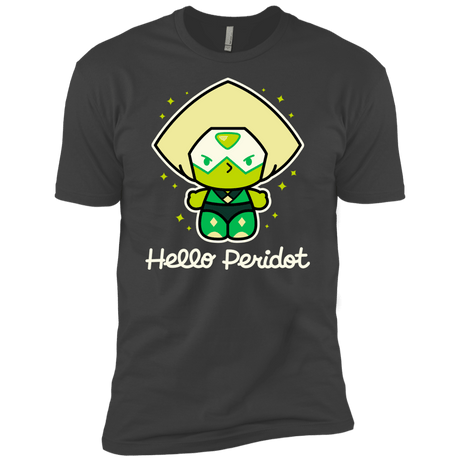 T-Shirts Heavy Metal / X-Small Hello Peridot Men's Premium T-Shirt