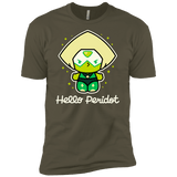 T-Shirts Military Green / X-Small Hello Peridot Men's Premium T-Shirt