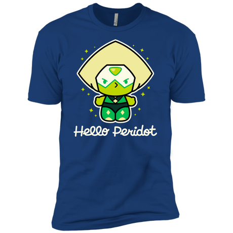 T-Shirts Royal / X-Small Hello Peridot Men's Premium T-Shirt