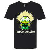 T-Shirts Black / X-Small Hello Peridot Men's Premium V-Neck