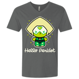 T-Shirts Heavy Metal / X-Small Hello Peridot Men's Premium V-Neck