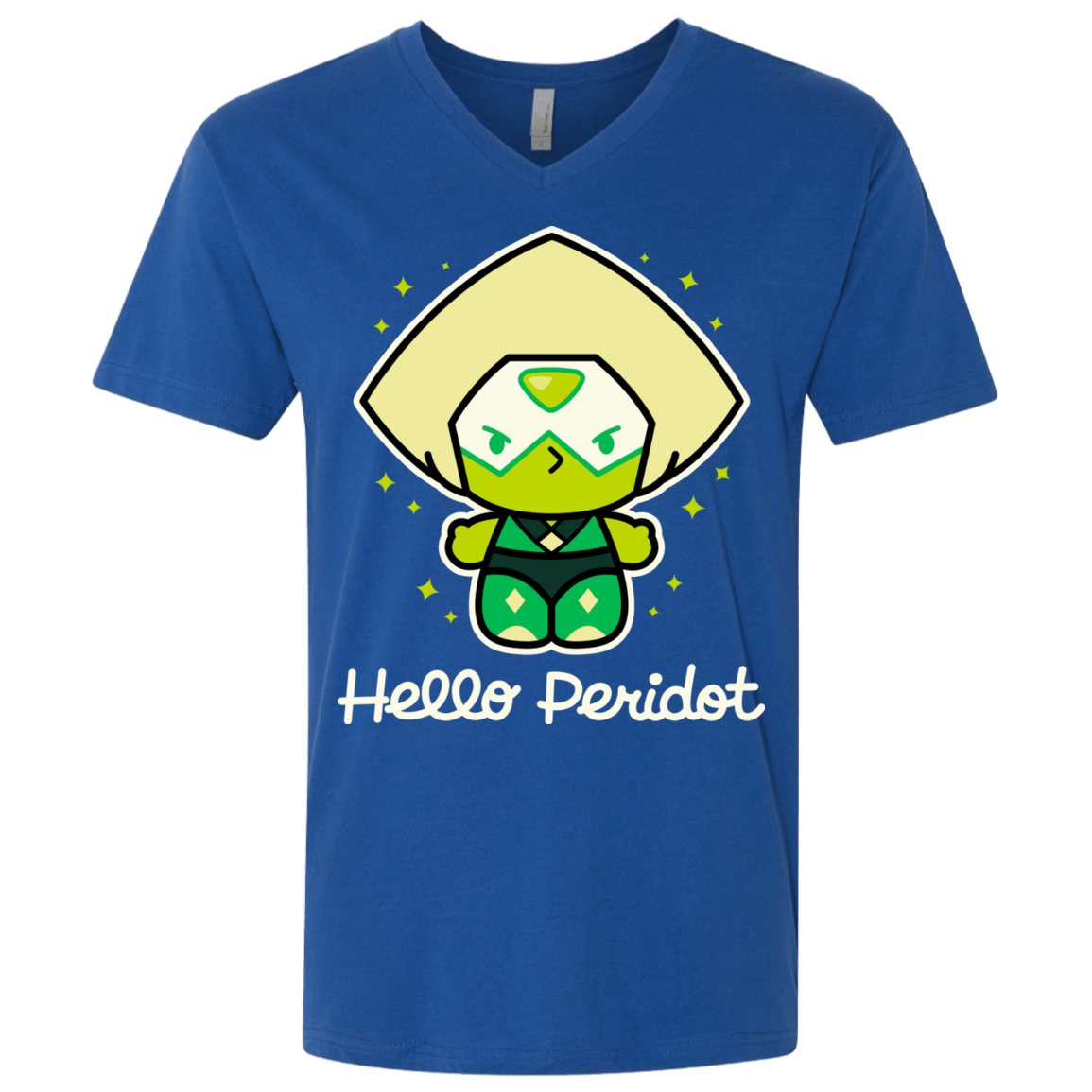 T-Shirts Royal / X-Small Hello Peridot Men's Premium V-Neck