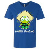 T-Shirts Royal / X-Small Hello Peridot Men's Premium V-Neck