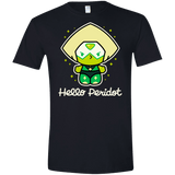 T-Shirts Black / X-Small Hello Peridot Men's Semi-Fitted Softstyle