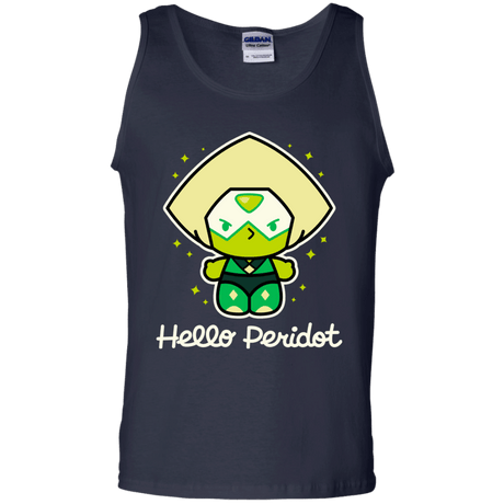 T-Shirts Navy / S Hello Peridot Men's Tank Top