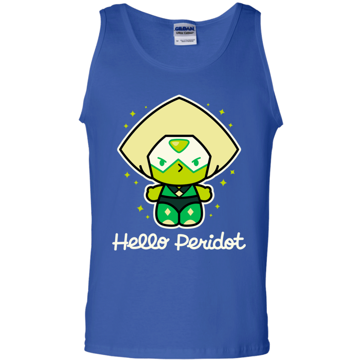 T-Shirts Royal / S Hello Peridot Men's Tank Top