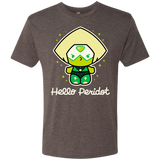 T-Shirts Macchiato / S Hello Peridot Men's Triblend T-Shirt
