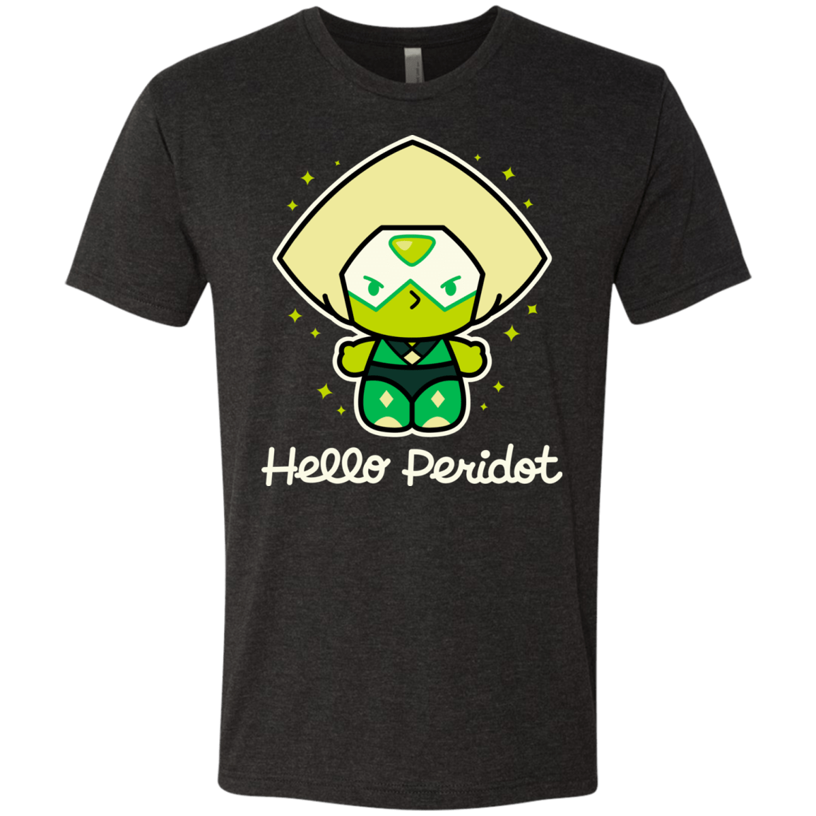 T-Shirts Vintage Black / S Hello Peridot Men's Triblend T-Shirt