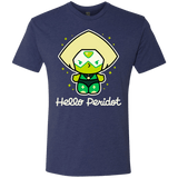 T-Shirts Vintage Navy / S Hello Peridot Men's Triblend T-Shirt