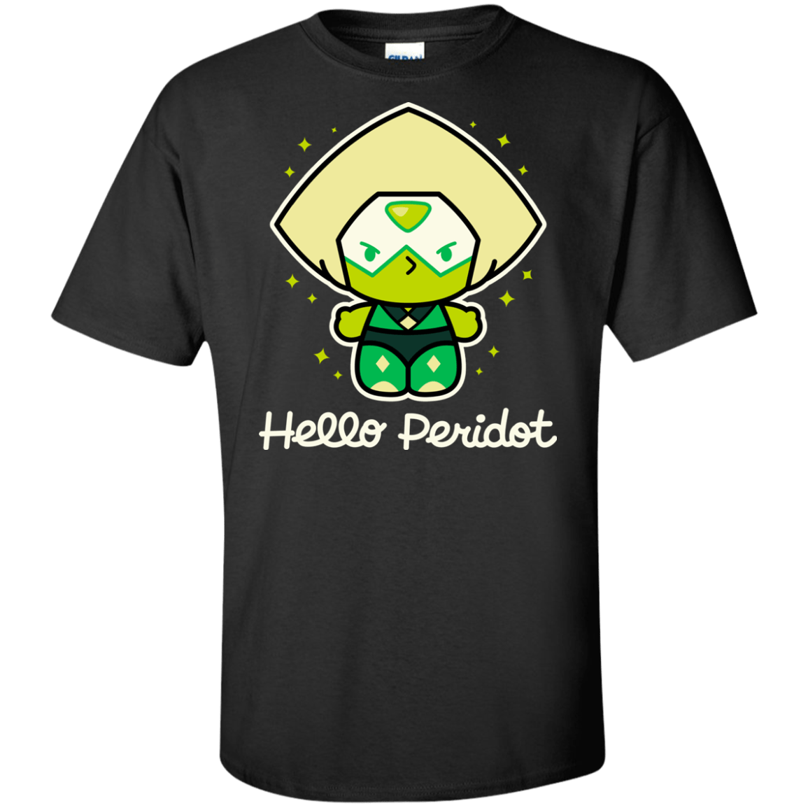 T-Shirts Black / XLT Hello Peridot Tall T-Shirt