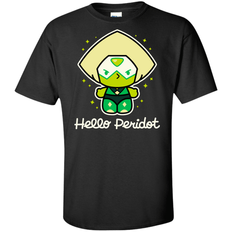 T-Shirts Black / XLT Hello Peridot Tall T-Shirt
