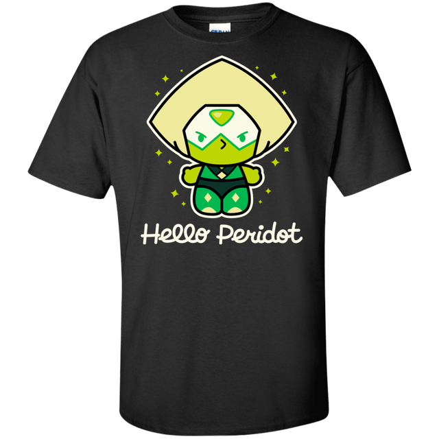 T-Shirts Black / XLT Hello Peridot Tall T-Shirt