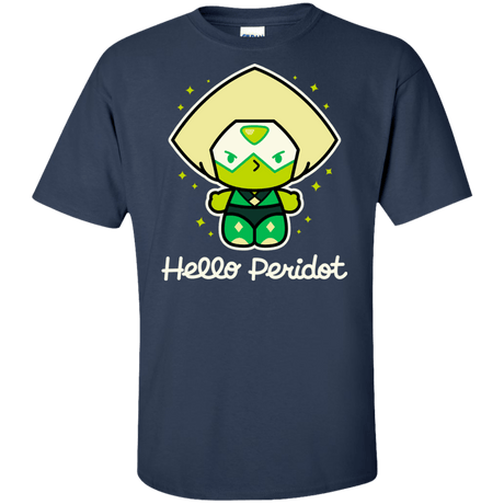 T-Shirts Navy / XLT Hello Peridot Tall T-Shirt