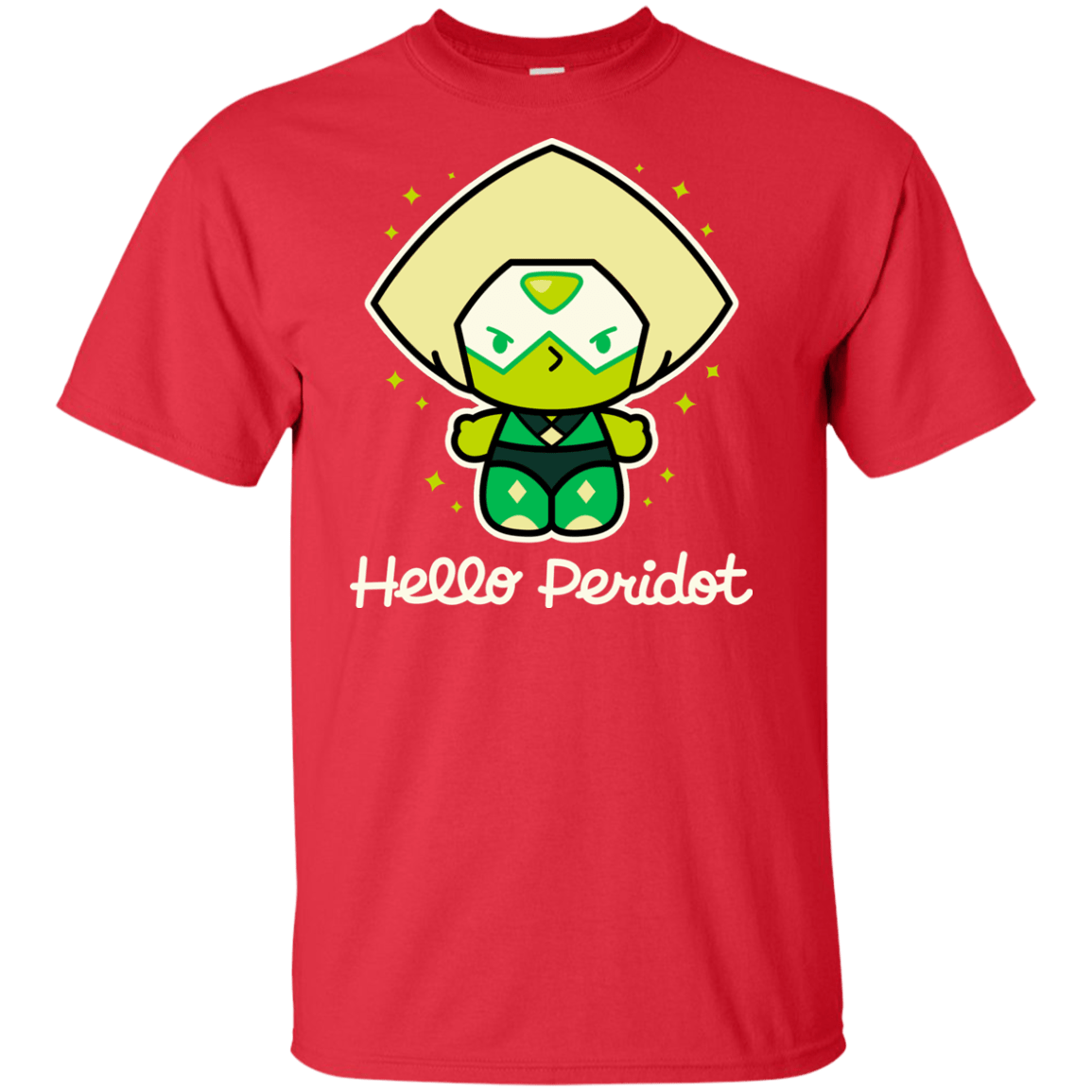 T-Shirts Red / XLT Hello Peridot Tall T-Shirt