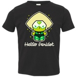 T-Shirts Black / 2T Hello Peridot Toddler Premium T-Shirt