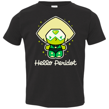 T-Shirts Black / 2T Hello Peridot Toddler Premium T-Shirt