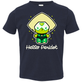 T-Shirts Navy / 2T Hello Peridot Toddler Premium T-Shirt