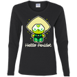 T-Shirts Black / S Hello Peridot Women's Long Sleeve T-Shirt