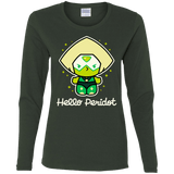 T-Shirts Forest / S Hello Peridot Women's Long Sleeve T-Shirt
