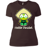 T-Shirts Dark Chocolate / X-Small Hello Peridot Women's Premium T-Shirt