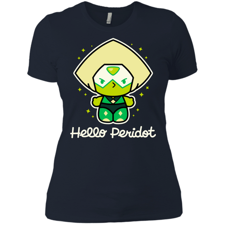 T-Shirts Midnight Navy / X-Small Hello Peridot Women's Premium T-Shirt