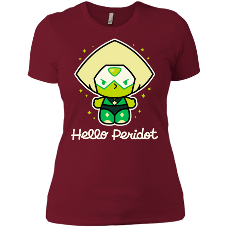 T-Shirts Scarlet / X-Small Hello Peridot Women's Premium T-Shirt