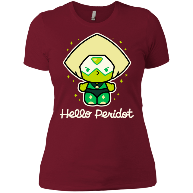 T-Shirts Scarlet / X-Small Hello Peridot Women's Premium T-Shirt