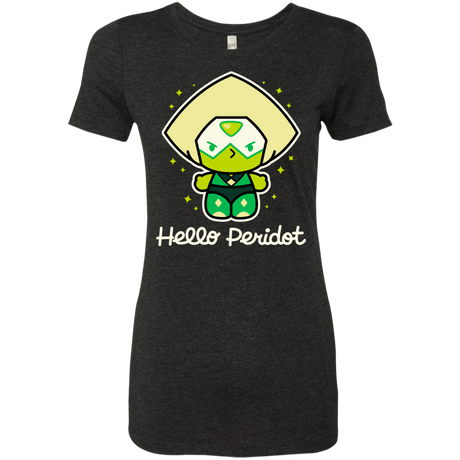 T-Shirts Vintage Black / S Hello Peridot Women's Triblend T-Shirt