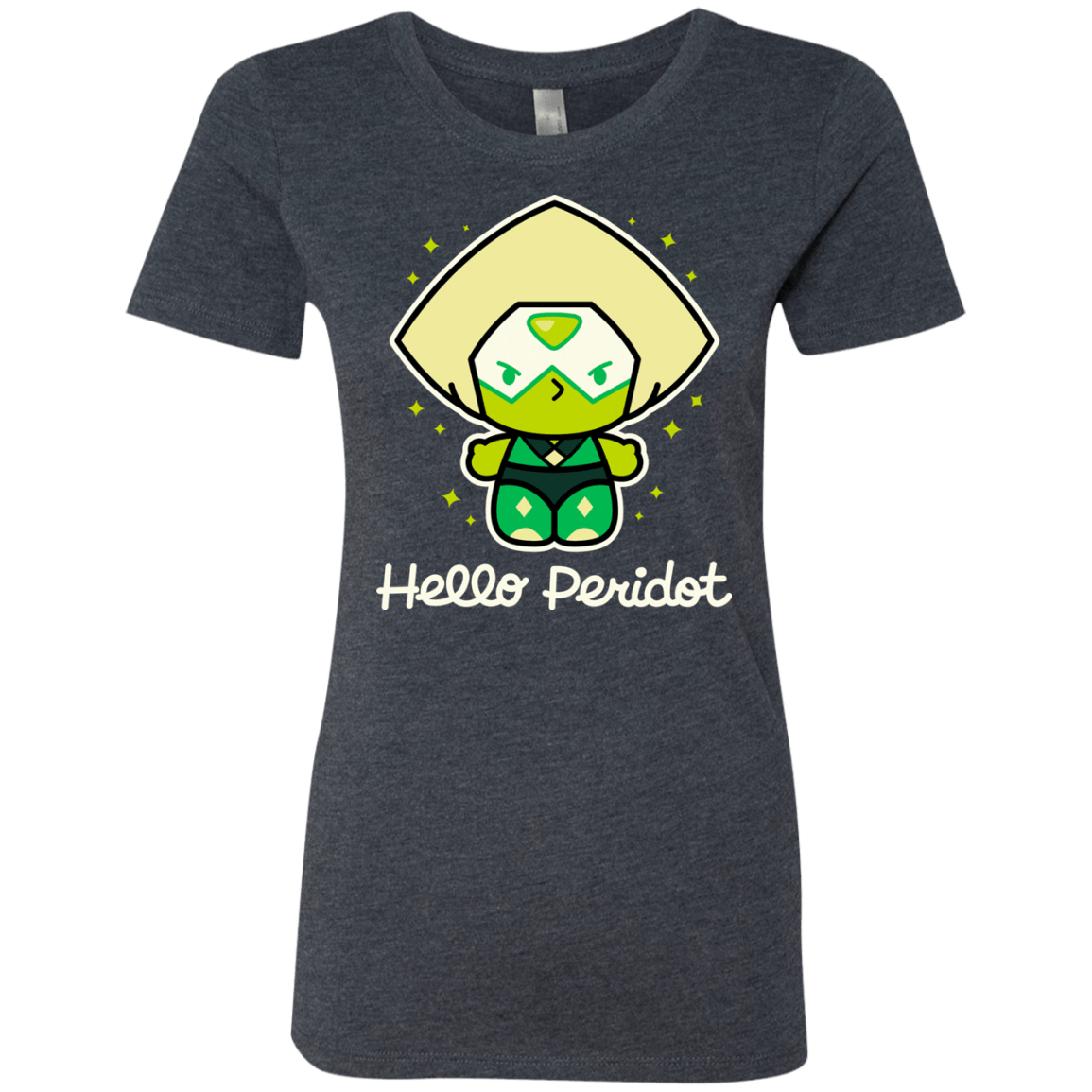 T-Shirts Vintage Navy / S Hello Peridot Women's Triblend T-Shirt
