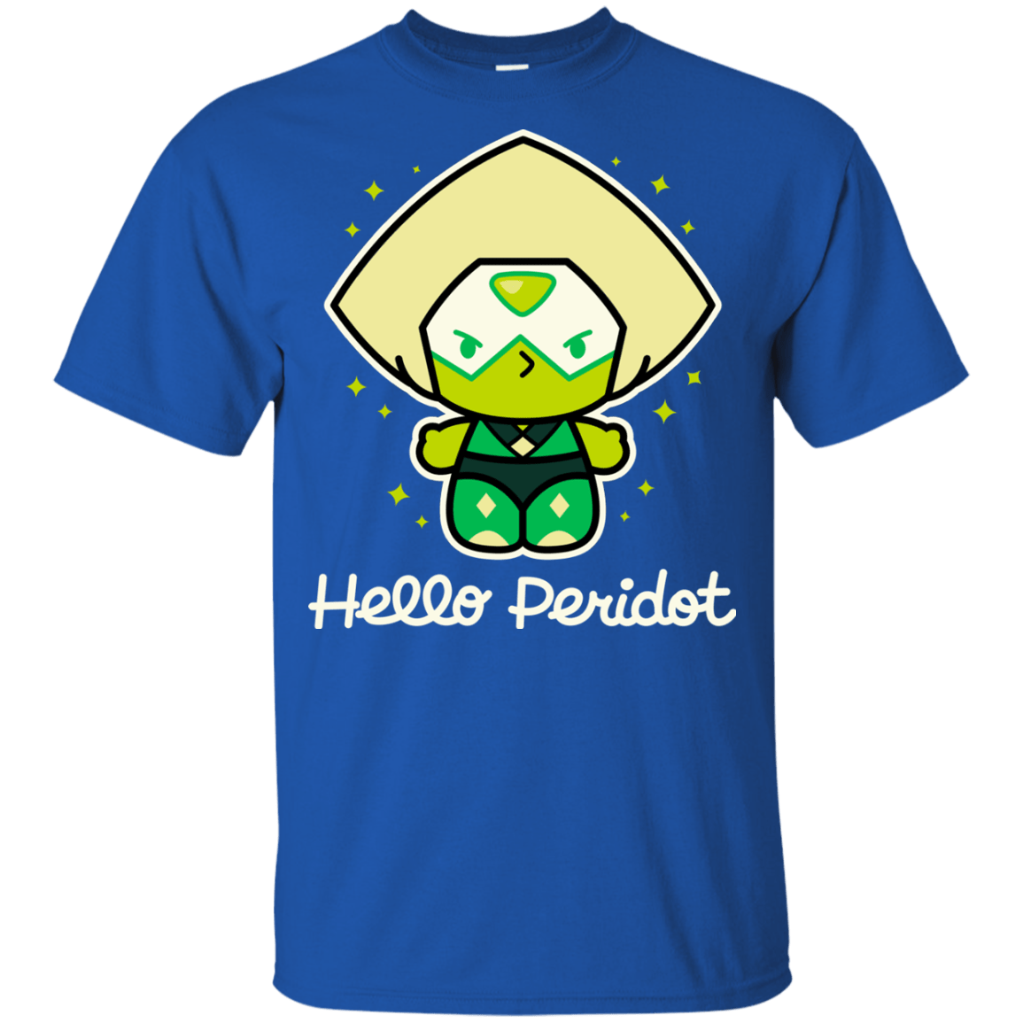 T-Shirts Royal / YXS Hello Peridot Youth T-Shirt