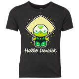 T-Shirts Vintage Black / YXS Hello Peridot Youth Triblend T-Shirt