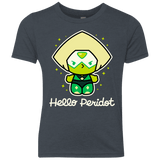 T-Shirts Vintage Navy / YXS Hello Peridot Youth Triblend T-Shirt