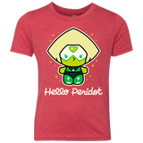 T-Shirts Vintage Red / YXS Hello Peridot Youth Triblend T-Shirt