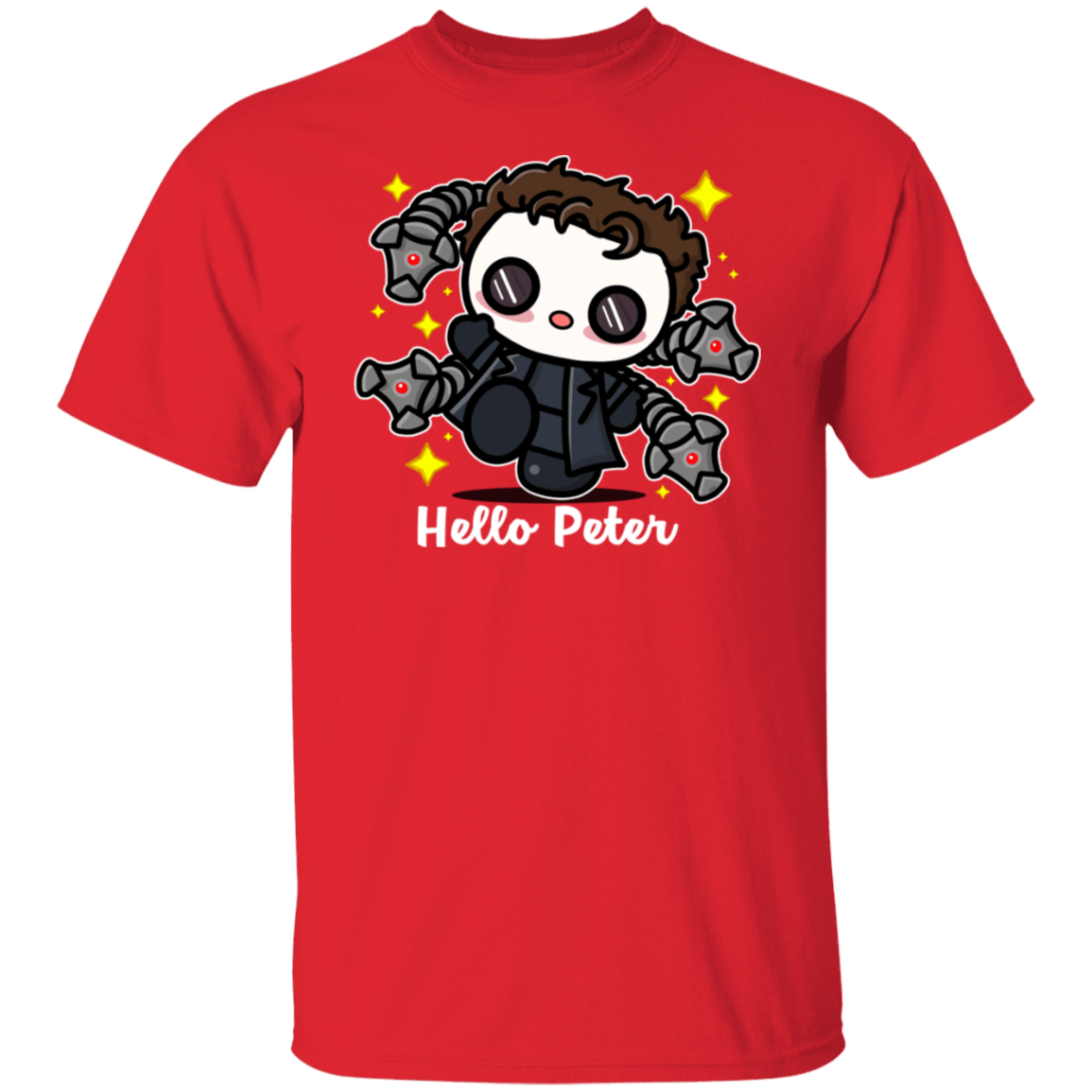 T-Shirts Red / S Hello Peter T-Shirt