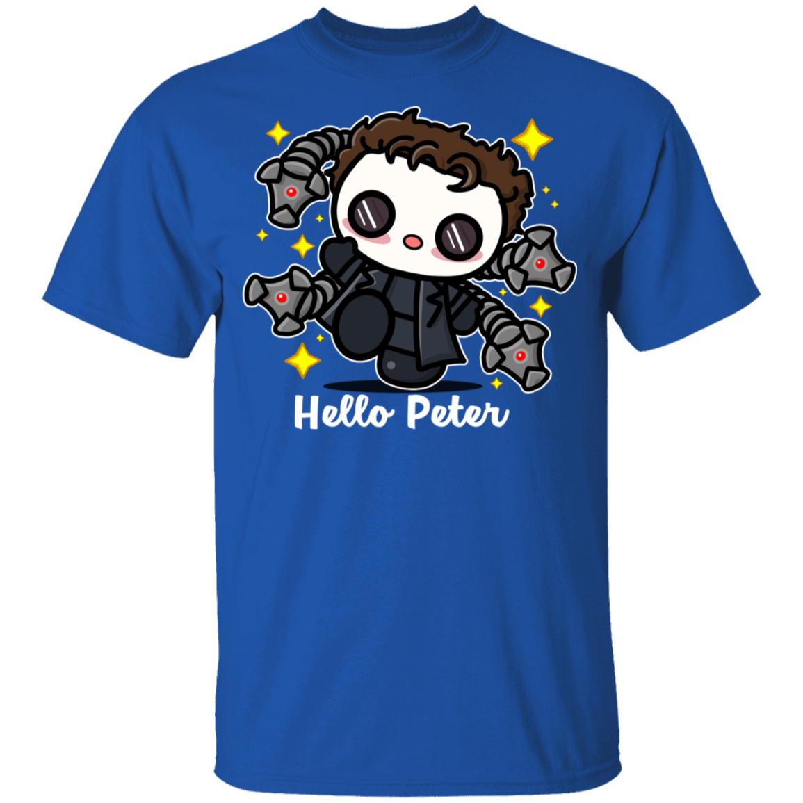 T-Shirts Royal / YXS Hello Peter Youth T-Shirt