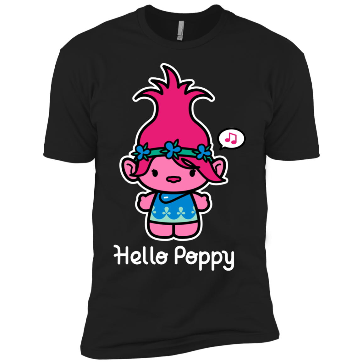 T-Shirts Black / YXS Hello Poppy Boys Premium T-Shirt