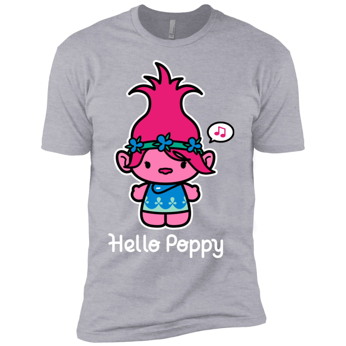 T-Shirts Heather Grey / YXS Hello Poppy Boys Premium T-Shirt