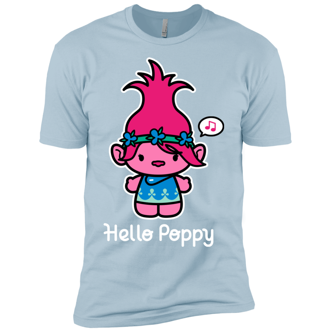 T-Shirts Light Blue / YXS Hello Poppy Boys Premium T-Shirt