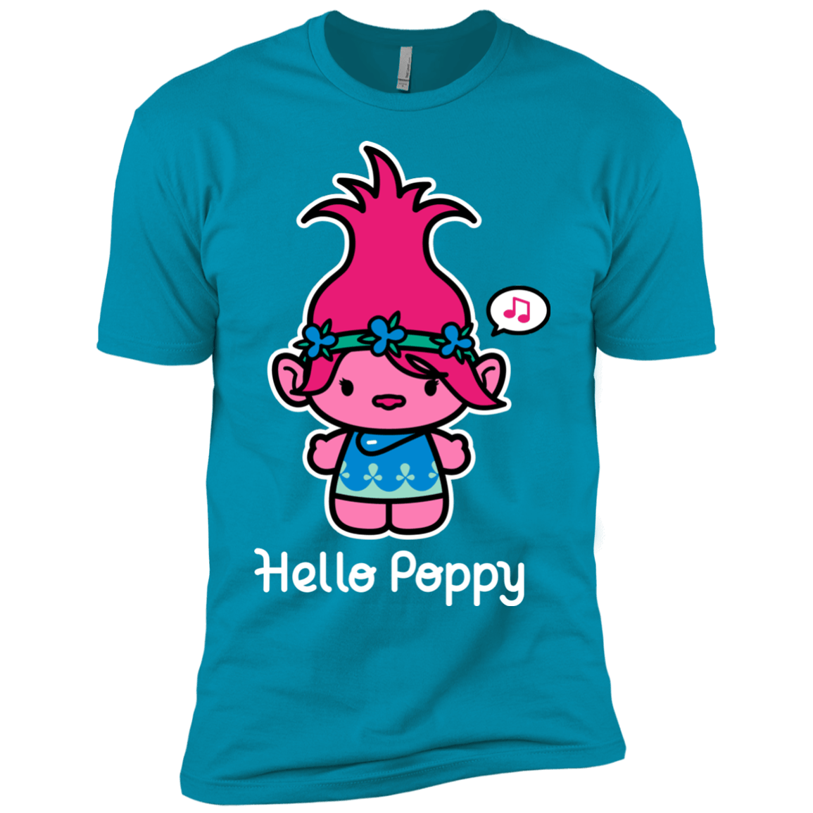T-Shirts Turquoise / YXS Hello Poppy Boys Premium T-Shirt