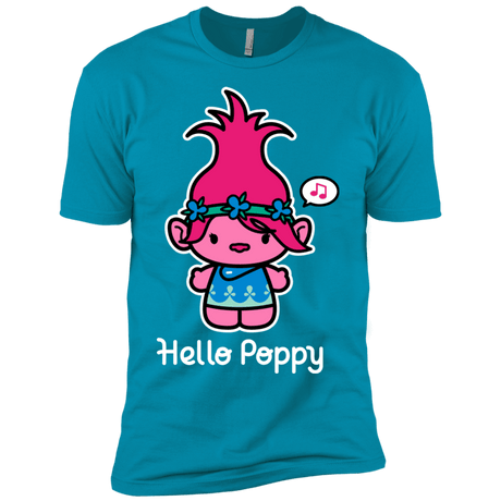 T-Shirts Turquoise / YXS Hello Poppy Boys Premium T-Shirt