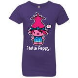 T-Shirts Purple Rush / YXS Hello Poppy Girls Premium T-Shirt